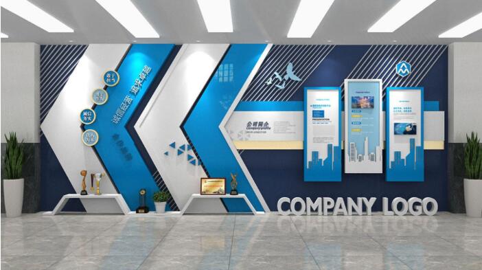 企業(yè)文化墻內(nèi)容設(shè)計圖片(圖5) 藍(lán)色簡約企業(yè)文化墻企業(yè)歷程企業(yè)榮譽(yù)墻內(nèi)容設(shè)計