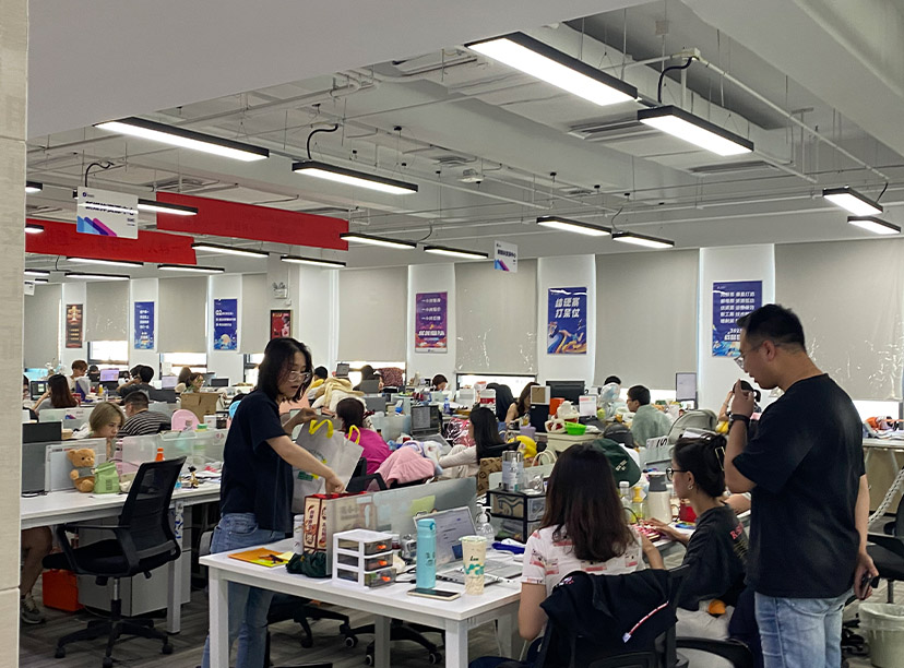玻璃文化墻，企業(yè)文化墻，電商文化墻制作(圖2)